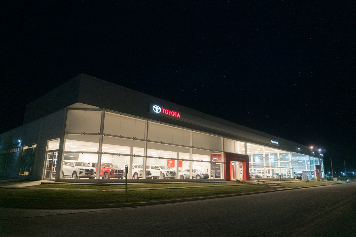 Interior del concesionario